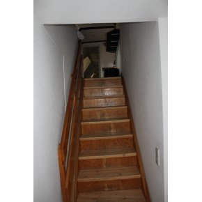 Trappe fra køkknet 4. sal