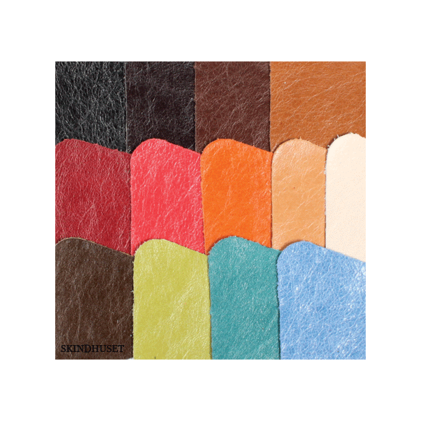 Kalv nappa blank med voks 0,7mm