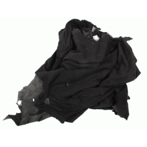 Rukalveskind sort 3 skind - 750gram - ca 1,2m2 - III sortering