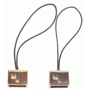 Mobilvedhæng 10x9x6mm 2 stk - 3 farver