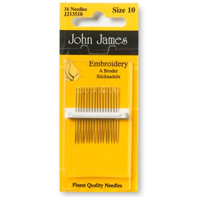 Aiguilles John James - 5 types