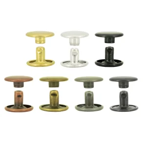 Bred  dobbelthoved nitter 100/PK Small (13x7mm)