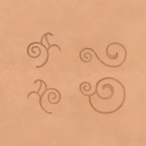 Scroll Pattern PUNZIEREISEN Set