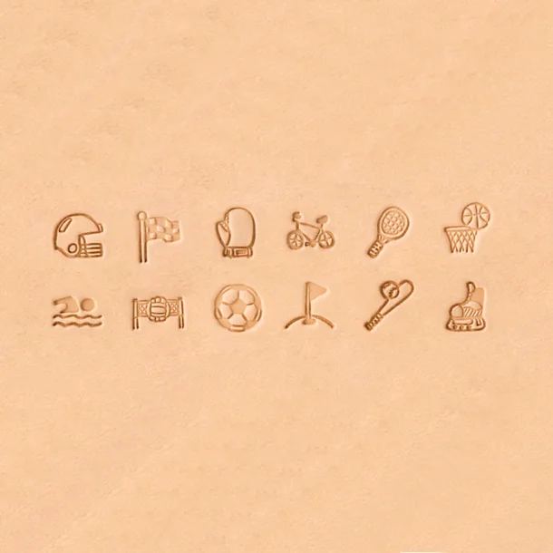 Sports Stamp Set 13mm