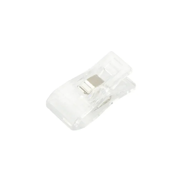 Leren randclip, 25/PK