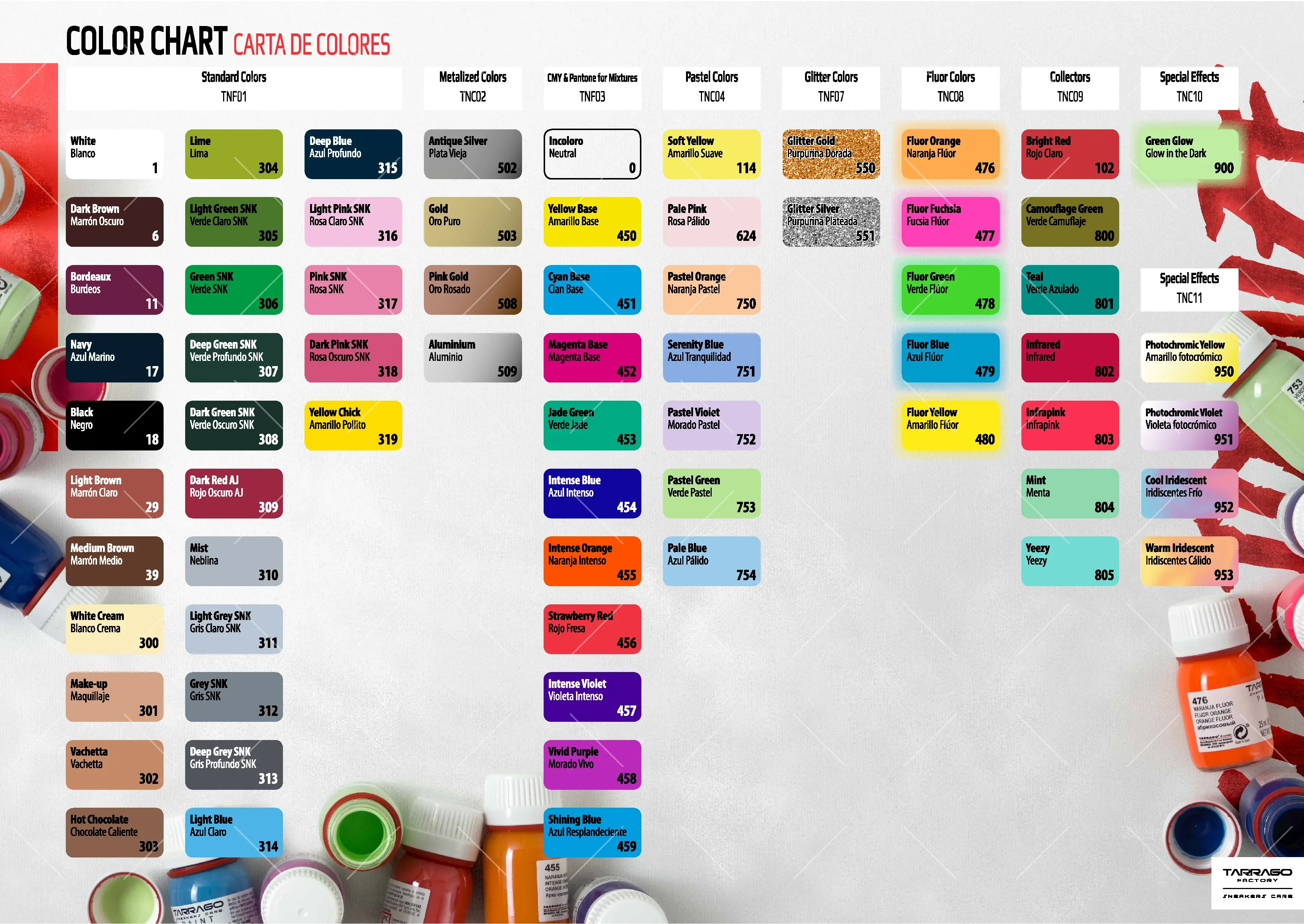 Sneakers Paint - Standars Colors