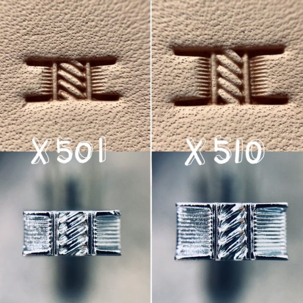 Japans Lederstempels X X501