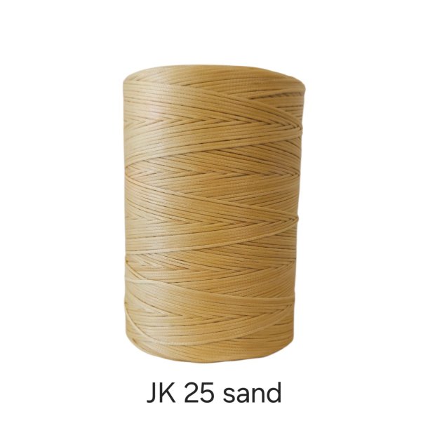Ritza 25  Tigergarn Flettet vokset polyester -  Ritza 25  1,0 mm / 500m 25 Sand