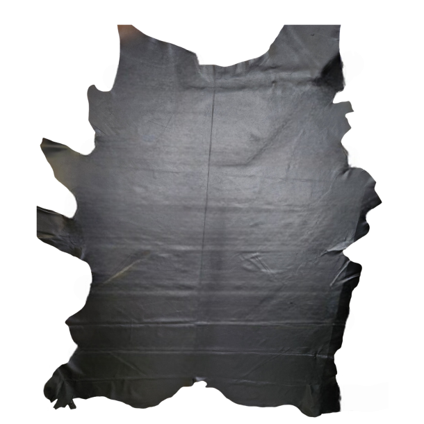 Upholstry leather Shade PITCH BLACK 55-60 sqf