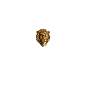 Victorian Lion Head Concho 25mm