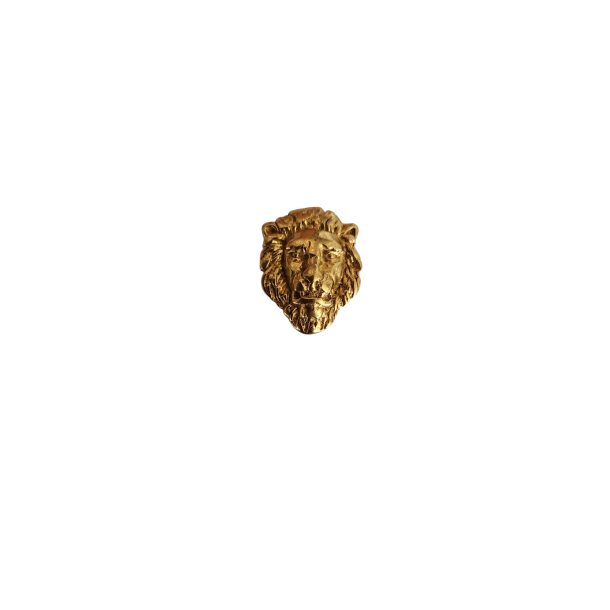 Victorian Lion Head Concho 25mm