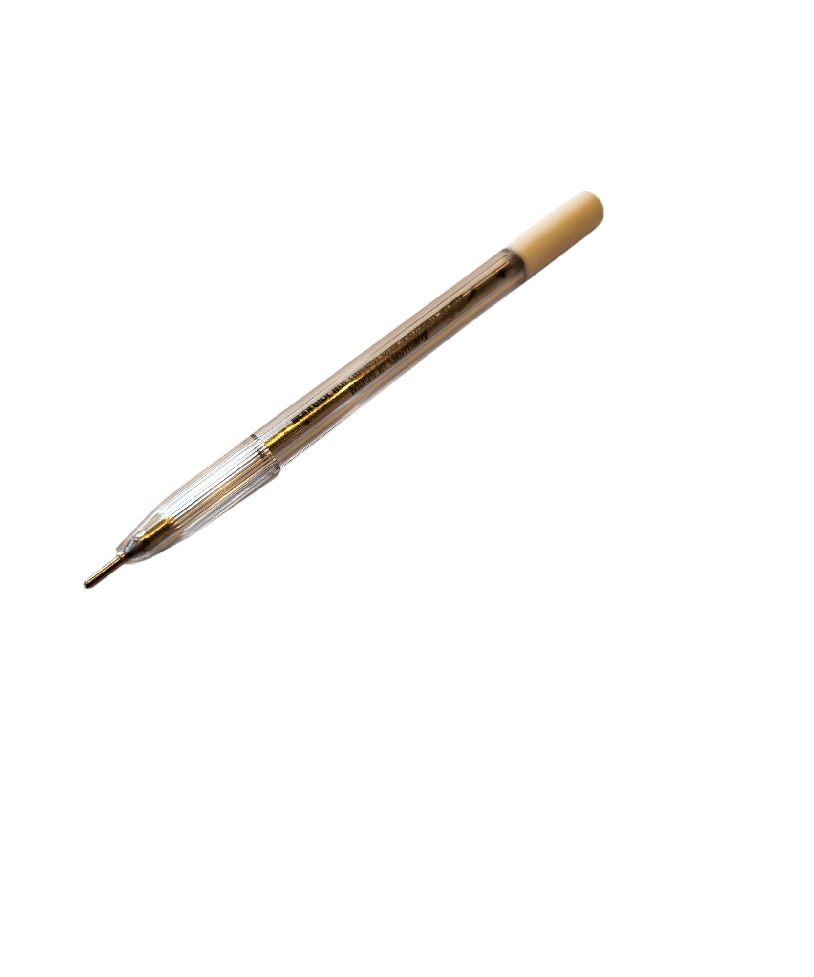 Fedtpen 1stk slvfarvet