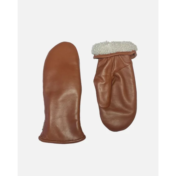 Luffe af bldt lammeskind anilin med lammefr