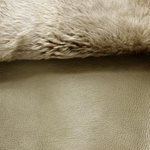 beige suede fabric. Close-up of a faux suede or nubuck fabric