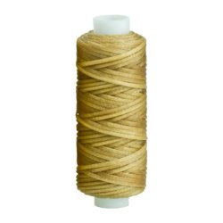 Waxed braided thread of polyester fiber approx 25meters - 1mm