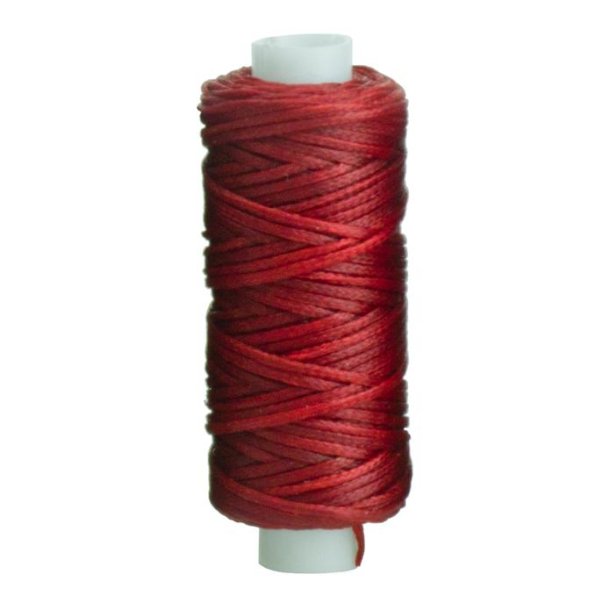 Cordon tress cir 23 m 1mm rouge