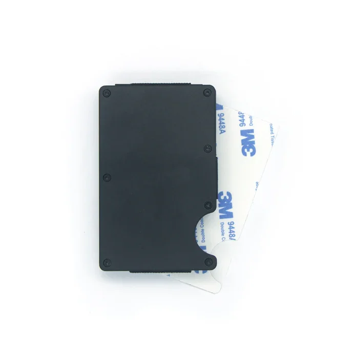 Kompakt RFID-kortskydd med sedelklmma