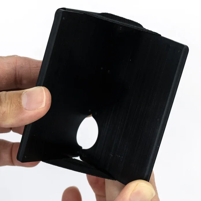 Kompakt RFID-kortskydd med sedelklmma