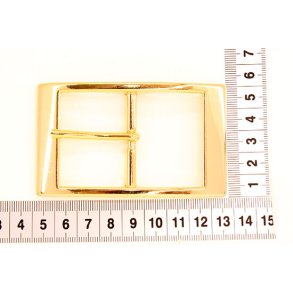 Buckle center 40mm gold - 85x51mm