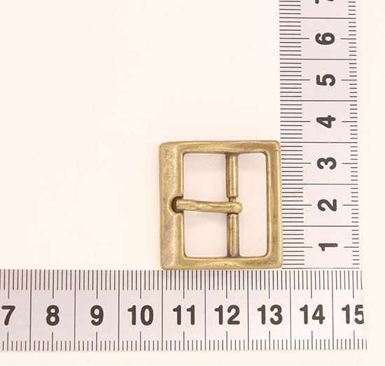 Dbl. Spænde 24mm gl mess