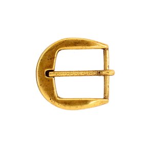 Buckle 25mm old brass