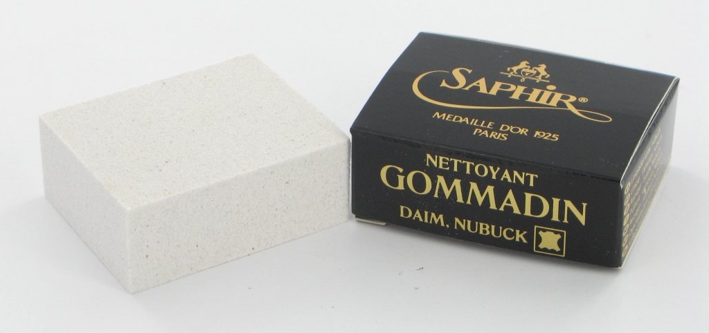 Gommadin Eraser - Renser og matter ned semsket skinn og nubuck-skinn. - Saphir Medaille dor