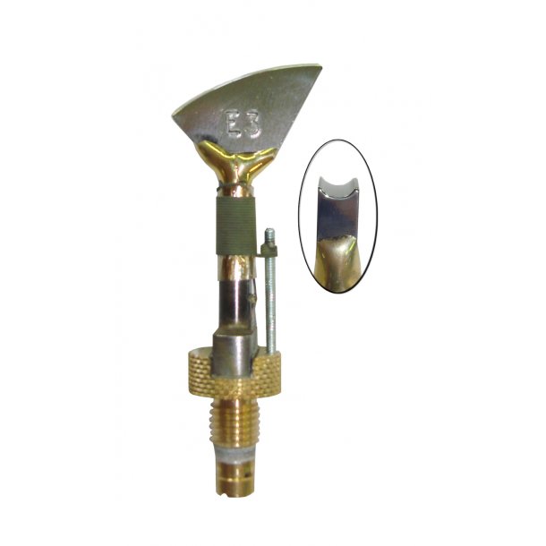 E Plane Creasing Tips for Electric Leather Edging Creaser Machine - Fileteuse E3 - 3MM