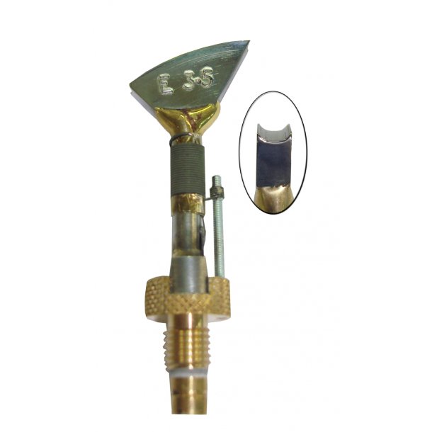 E Plane Creasing Tips for Electric Leather Edging Creaser Machine - Fileteuse E3,5 - 3,5MM