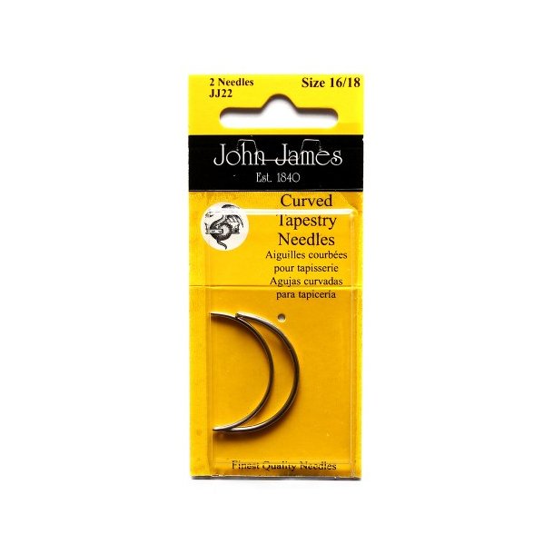 Gebogen naald 2-pack 16/18 JJ22
