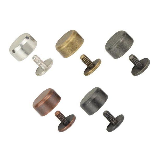 Solid Brass Purse Feet Studs 4/pk