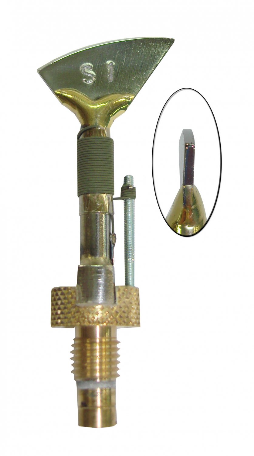 S Plane Creasing Tips for Electric Leather Edging Creaser Machine  - Fileteuse