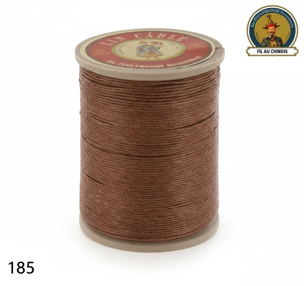 Lin trd - Fil Au Chinois Lin Cbl 332 - 0,77mm - 133m 266 Bleu