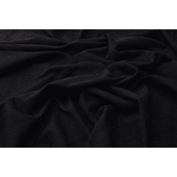 Geit Suede 0,6mm lux ca. 5 qfs Zwart