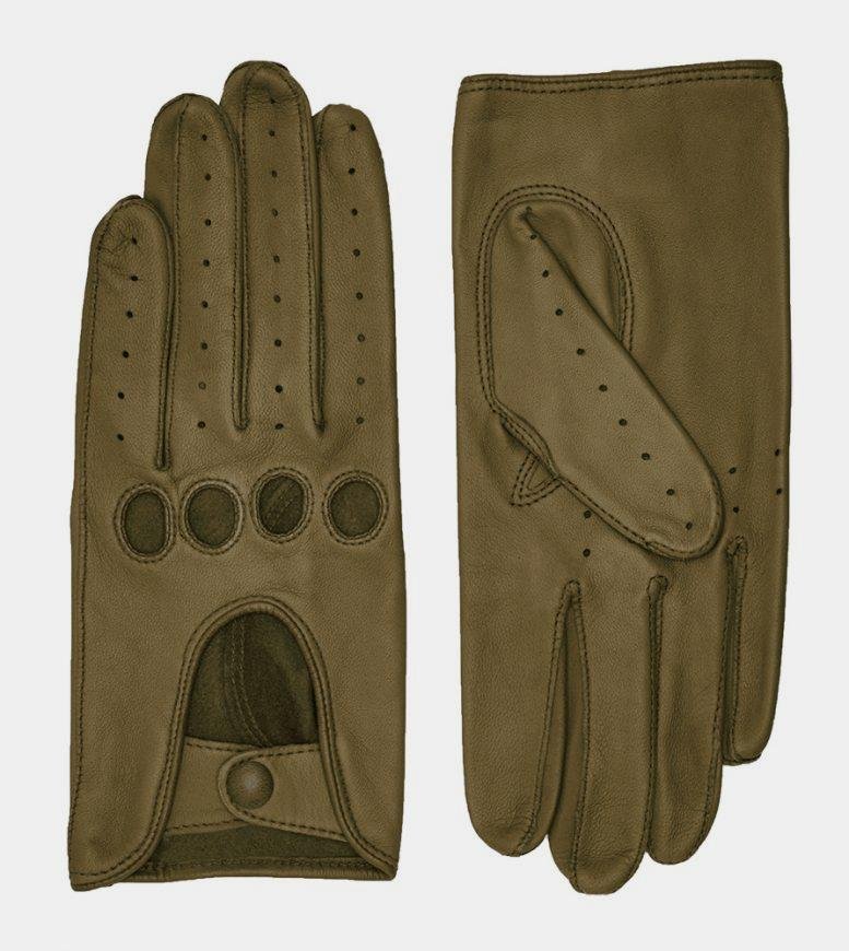 Menhandschoenen in soepele lamsleer