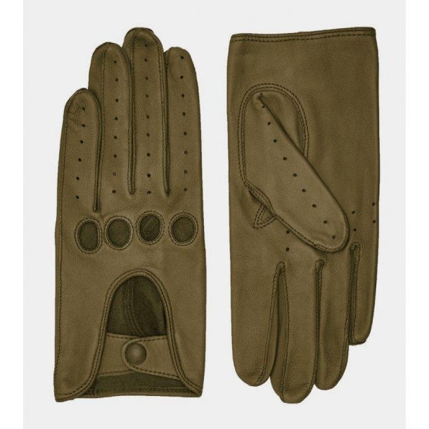 Krehandsker i glat bldt lammeskind