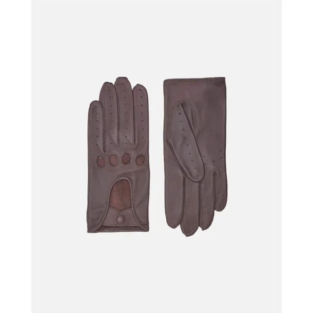 Krehandsker i glat bldt lammeskind