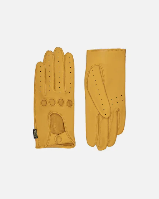 Menhandschoenen in soepele lamsleer