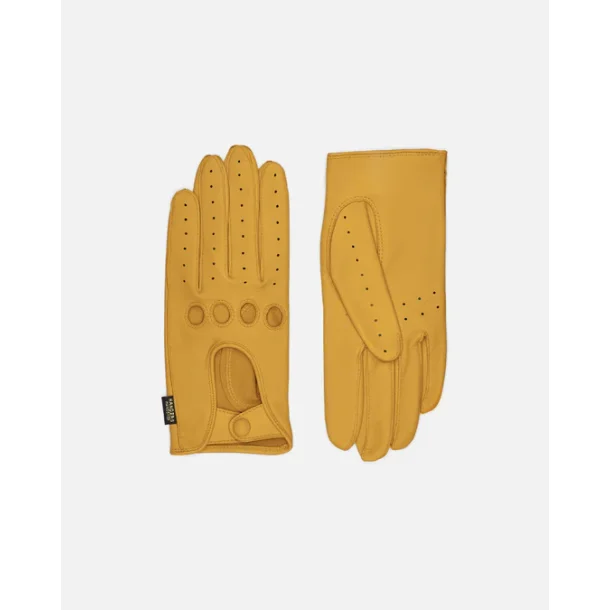 Krehandsker i glat bldt lammeskind