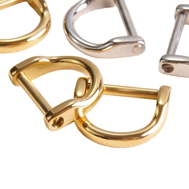 HORSESHOE SHAPED RING WITH SCREW-PIN