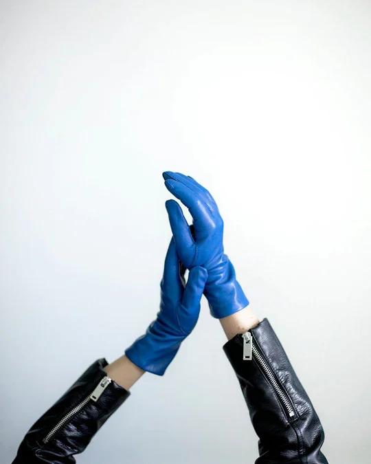 Gloves for laidies in smooth lambskin w/woollinin, many colours
