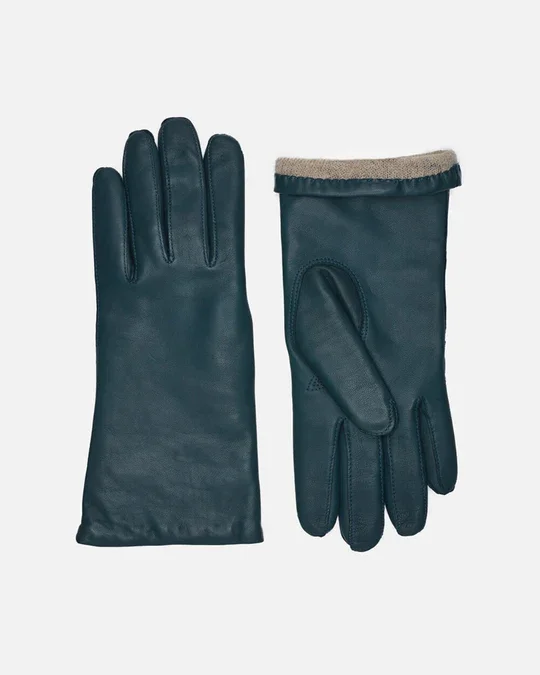 Gloves for laidies in smooth lambskin w/woollinin, many colours
