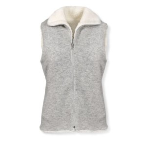 Damen Wende-Weste aus Wolle & Filz