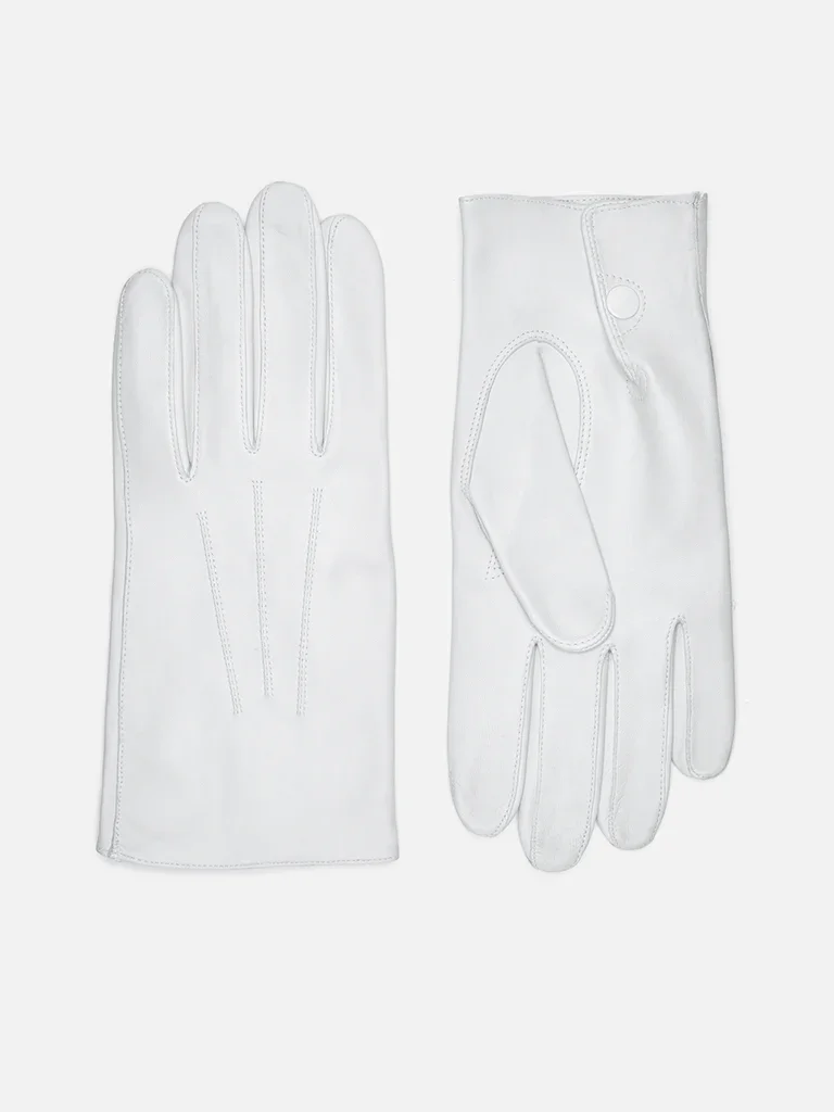 Ceremonial glove w/button