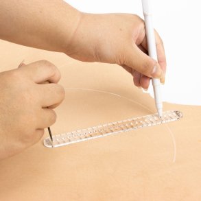 Cirkelmarkerings skabelon