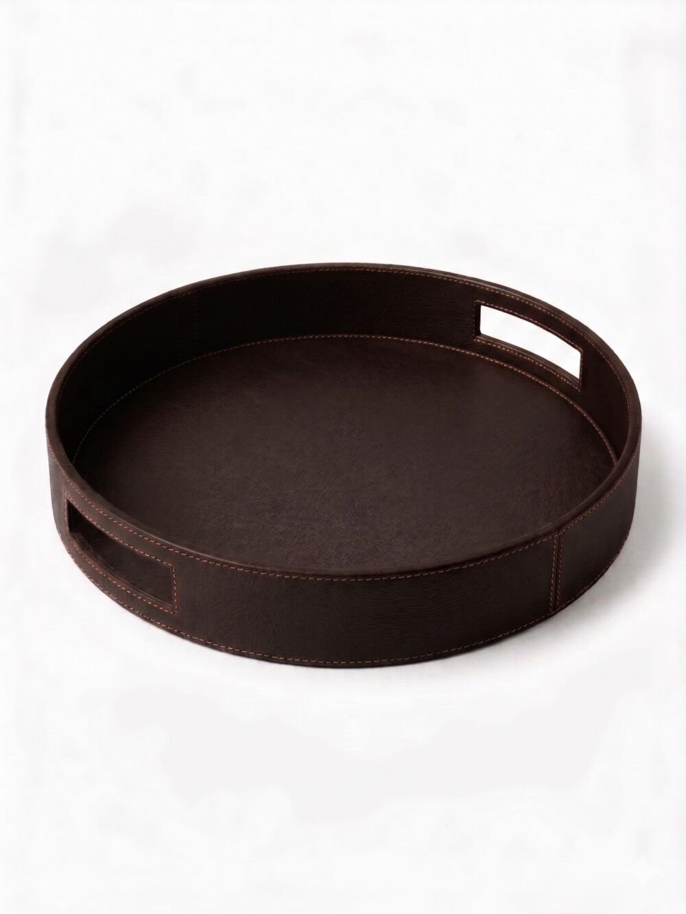 SERVERINGSBAKKE I L�DER RUND �. 45 CM.