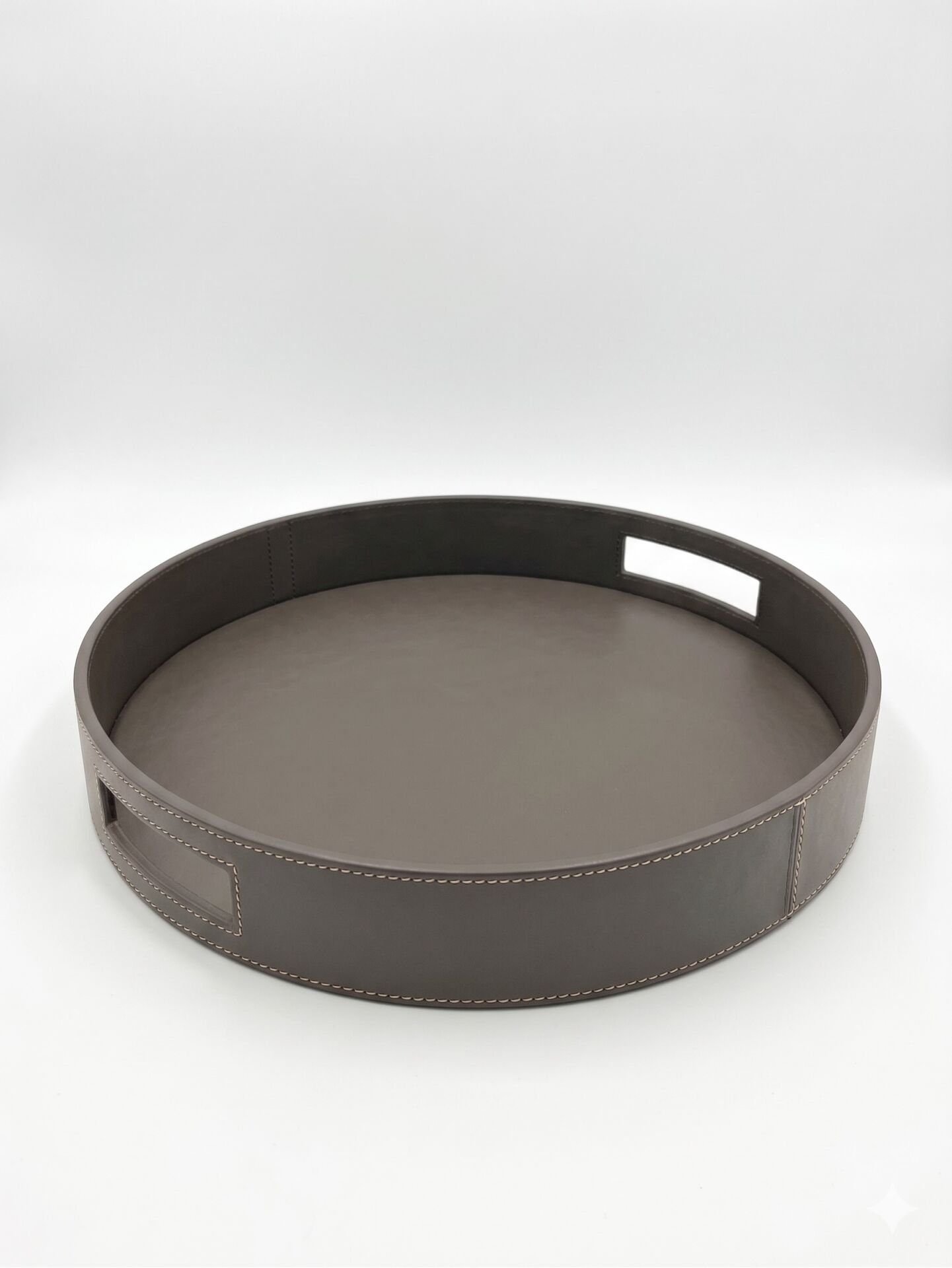 SERVERINGSBAKKE I L�DER RUND �. 45 CM.