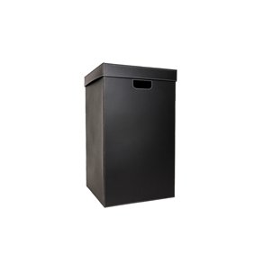 BIG LAUNDRY BOX BLACK41 x 41 x 72 cm
