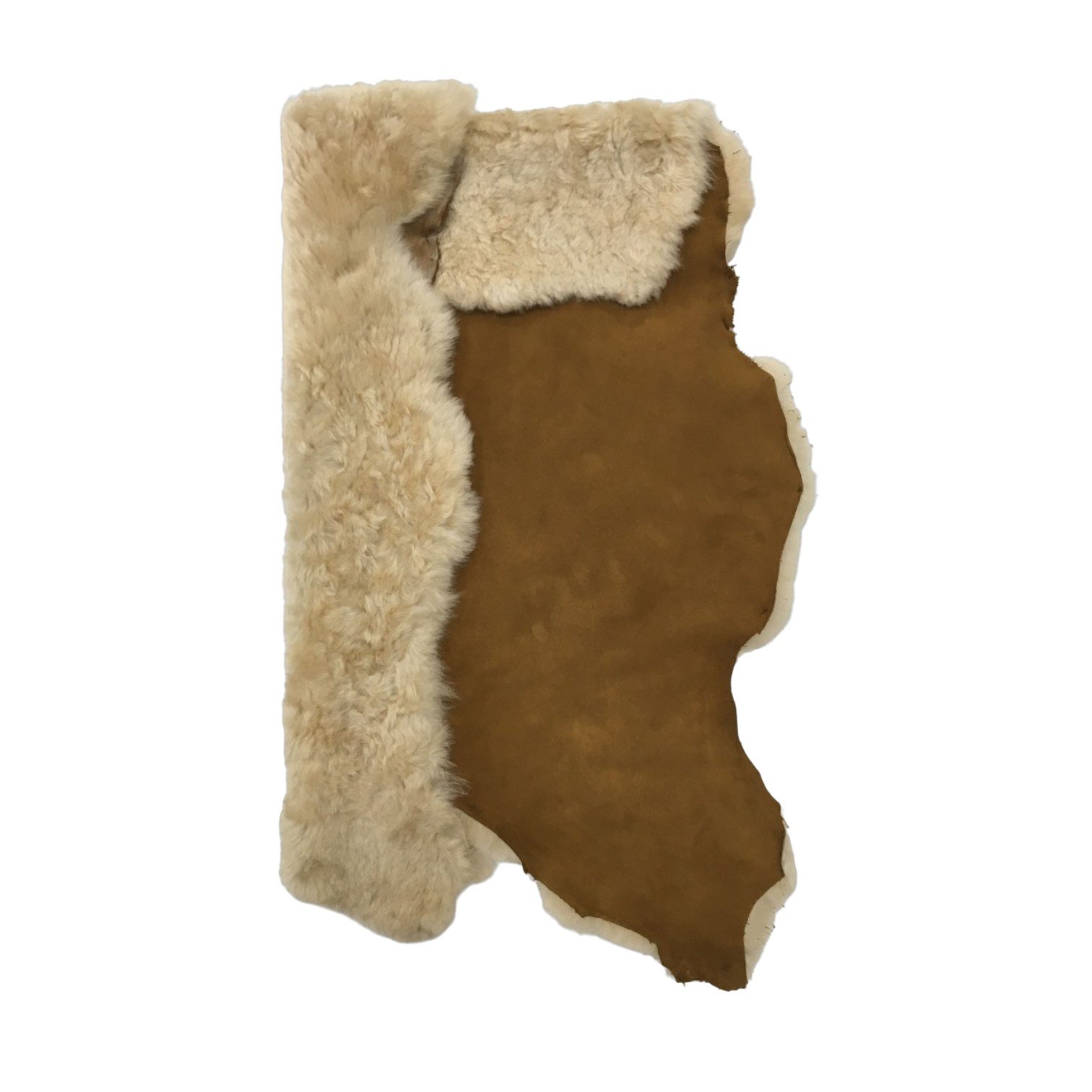 Cuir d'agneau double face d'Islande