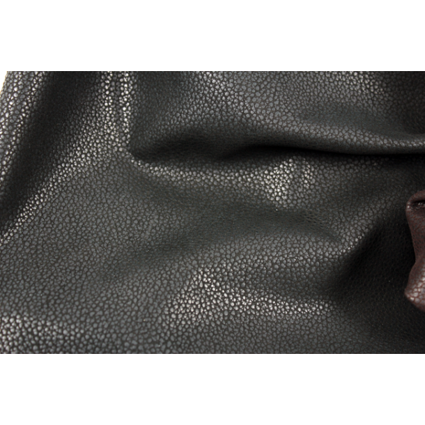 Cowhide leather "destroyer" 0,5-0,6mm Approx 24 sqf Black 0,5mm