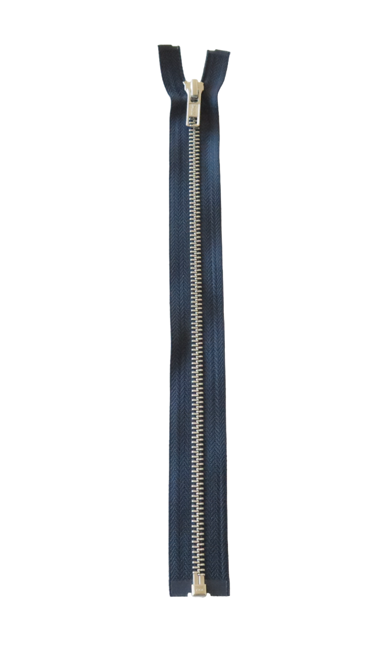 Zipper metalen 6mm - Verschillende lengten